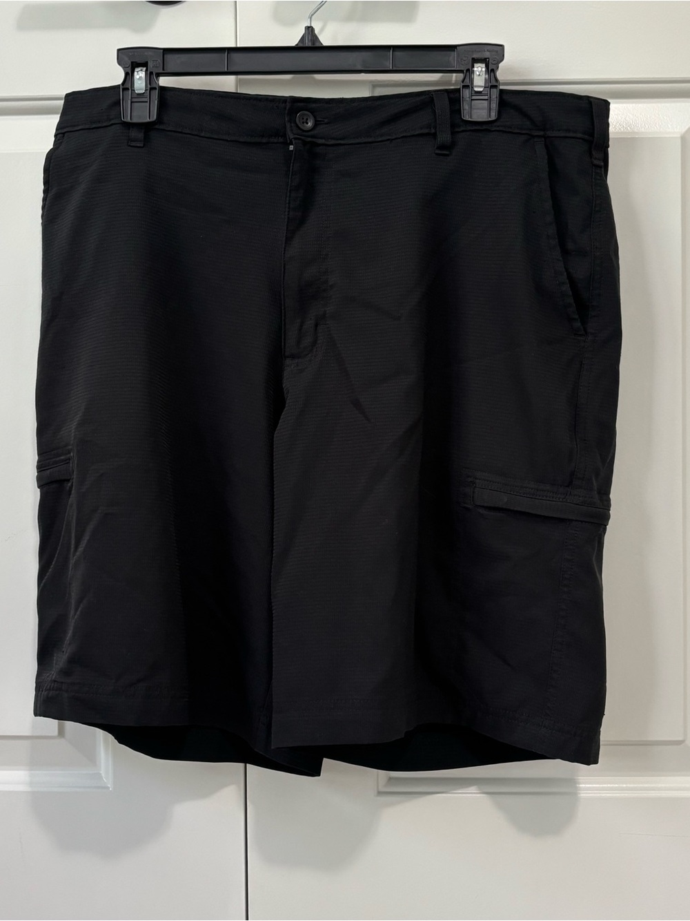 Champion Black Men's Cargo Shorts with Side Pockets